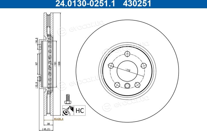 ATE 24.0130-0251.1