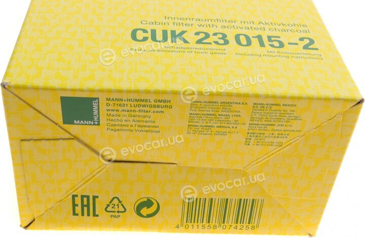 Mann CUK 23 015-2