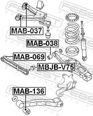 Febest MAB-136