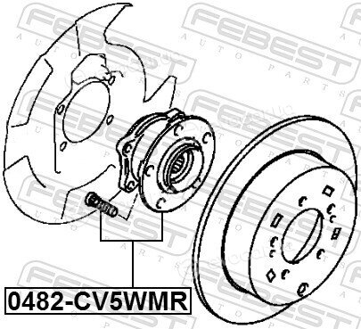 Febest 0482-CV5WMR