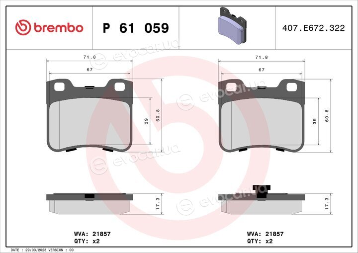 Brembo P 61 059