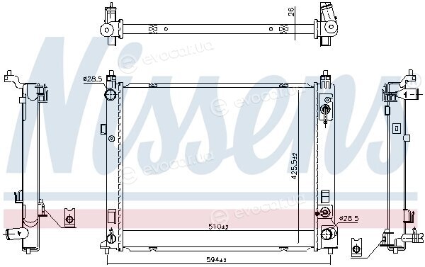 Nissens 606266