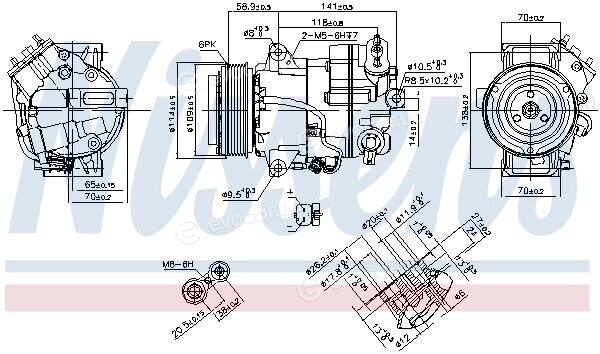 Nissens 890267