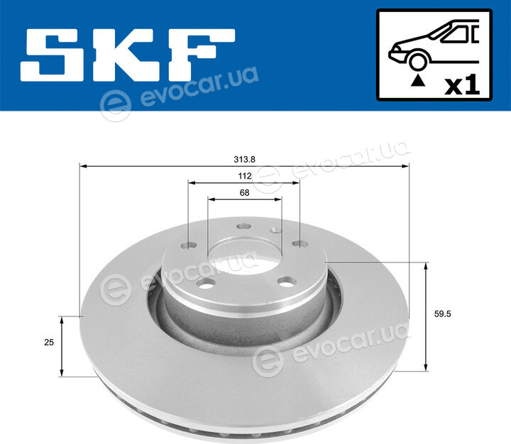 SKF VKBD 80305 V1