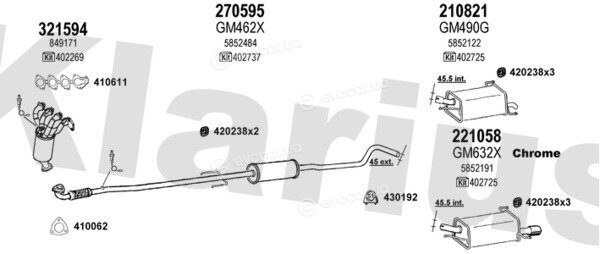 Klarius 391262E