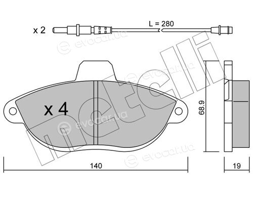 Metelli 22-0105-0