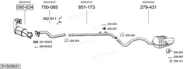 Bosal SYS05651