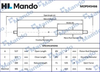 Mando MOP045466