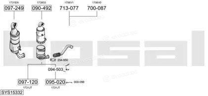 Bosal SYS15332