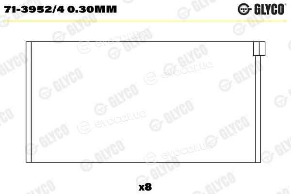 Glyco 71-3952/4 0.30mm