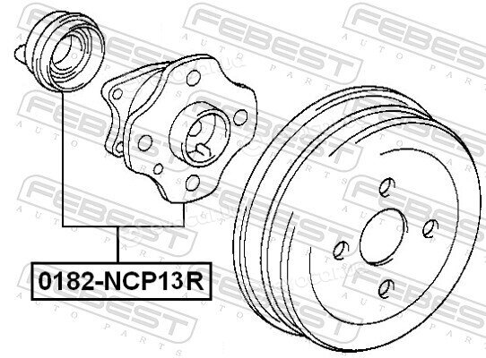 Febest 0182-NCP13R