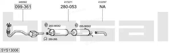 Bosal SYS13006