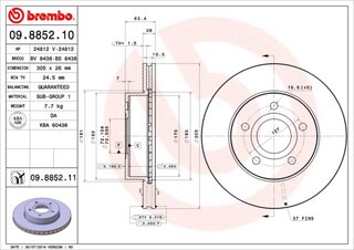 Brembo 09.8852.11