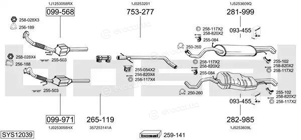 Bosal SYS12039