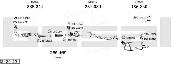 Bosal SYS04254