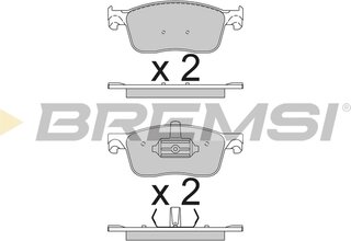 Bremsi BP3789