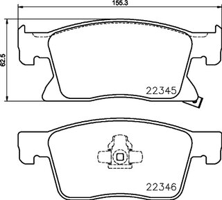 Hella Pagid 8DB 355 024-781