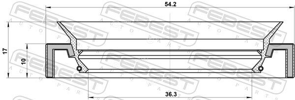 Febest 95HAY-38541017R