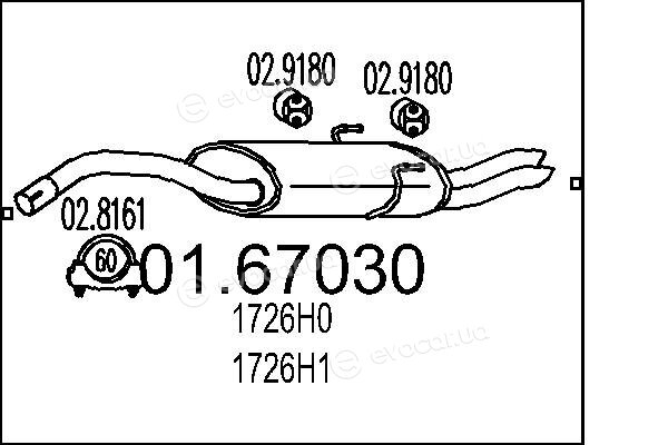 MTS 01.67030