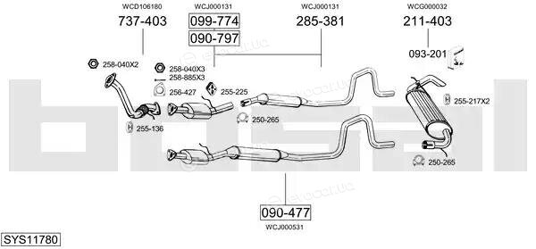 Bosal SYS11780