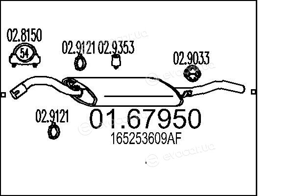 MTS 01.67950