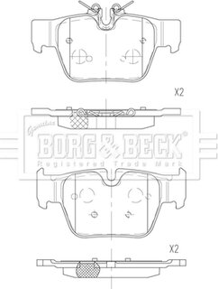 Borg & Beck BBP2889