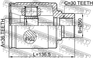 Febest 0211-Z50RH