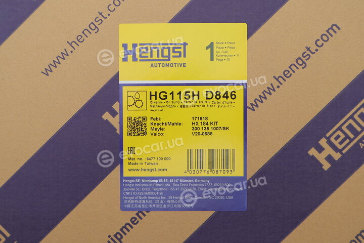 Hengst HG115H D846