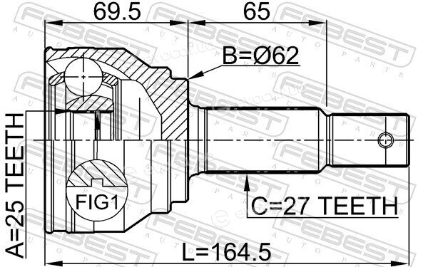 Febest 2210-NSP27A48