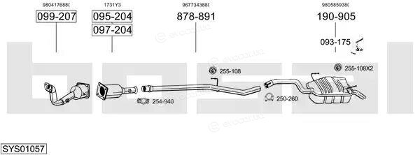 Bosal SYS01057