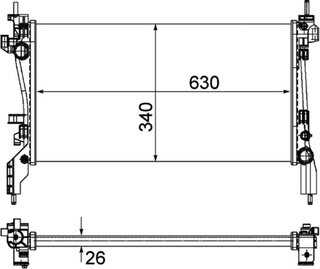Mahle CR 1122 000P