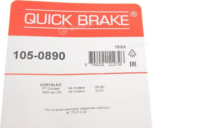 Kawe / Quick Brake 105-0890