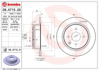 Brembo 08.A715.21