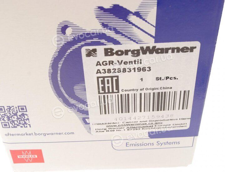 Wahler / BorgWarner 7496D