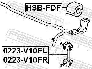 Febest HSB-FDF