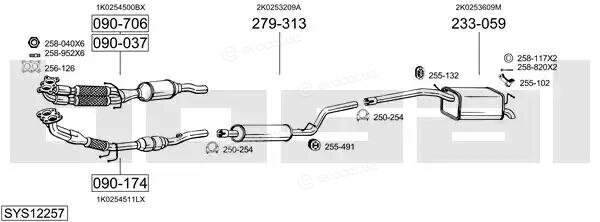 Bosal SYS12257