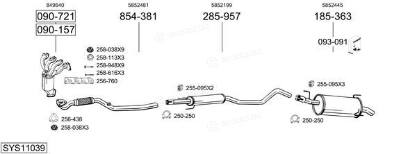 Bosal SYS11039