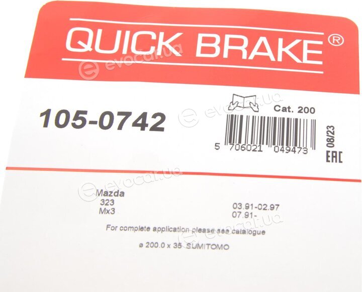 Kawe / Quick Brake 105-0742