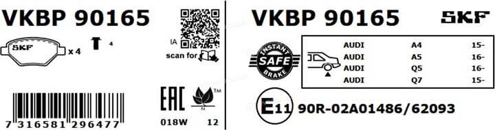 SKF VKBP 90165