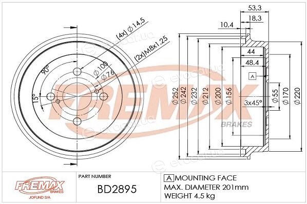 Fremax BD-2895