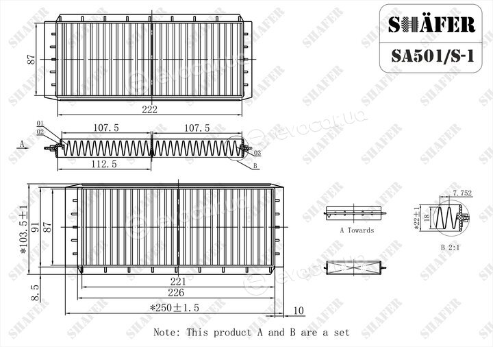 Shafer SA501S