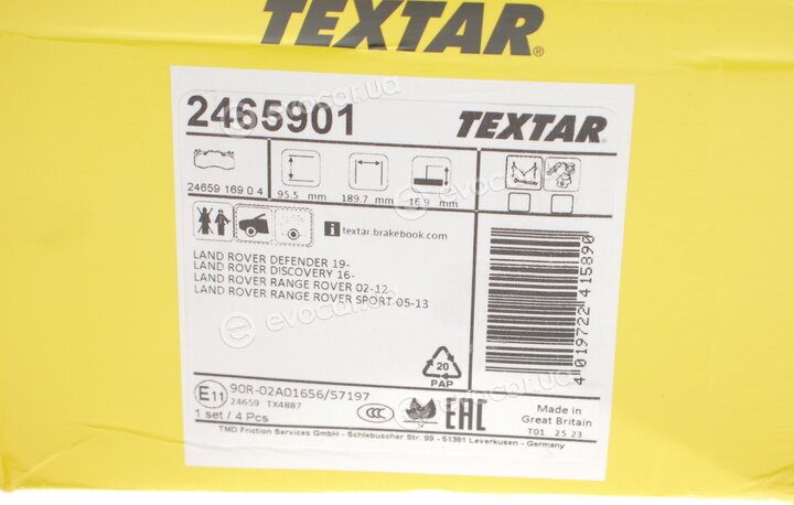 Textar 2465901