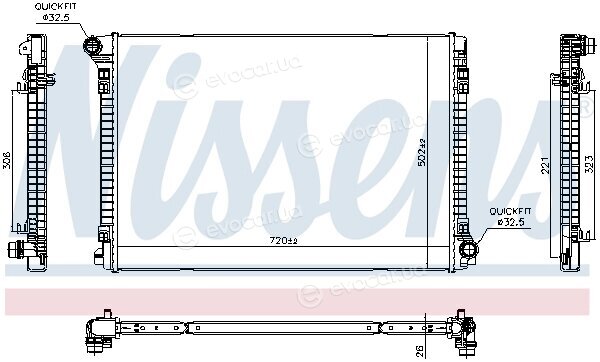 Nissens 606704