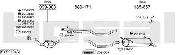 Bosal SYS01243