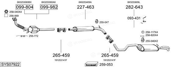 Bosal SYS07922