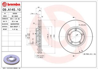 Brembo 09.A145.10