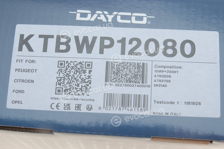 Dayco KTBWP12080