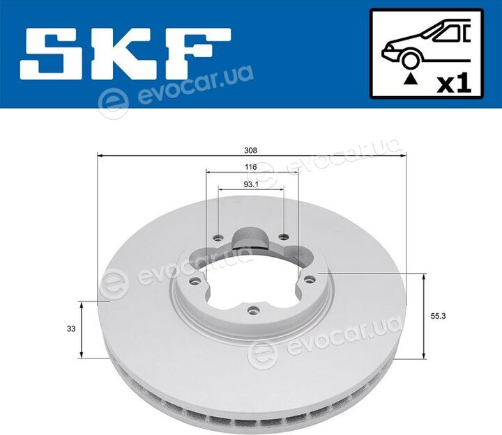 SKF VKBD 81283 V1