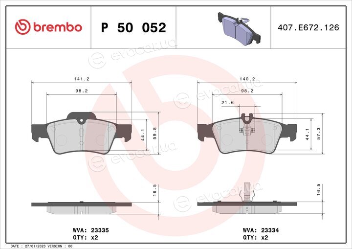 Brembo P 50 052