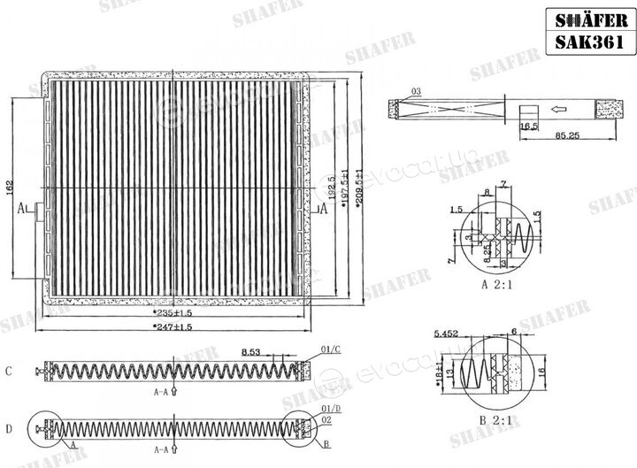 Shafer SAK361